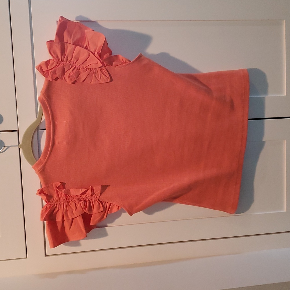Anthroplogy Ruffled sleeve Top - Picture 5 of 9